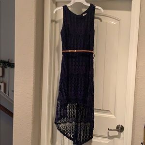 Navy Blue Casual Dress